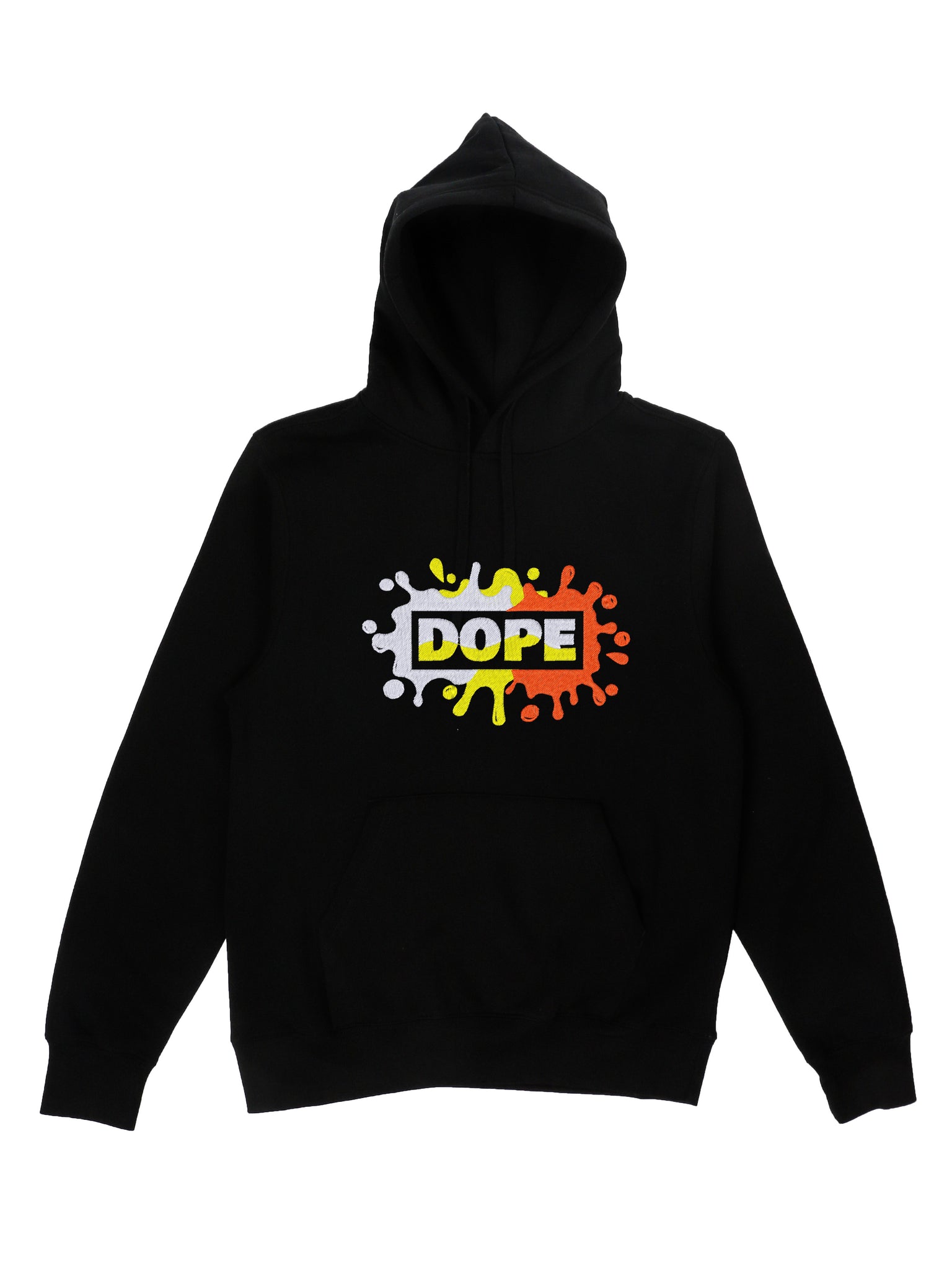 Embroidered Black Dope Unisex Hoodie